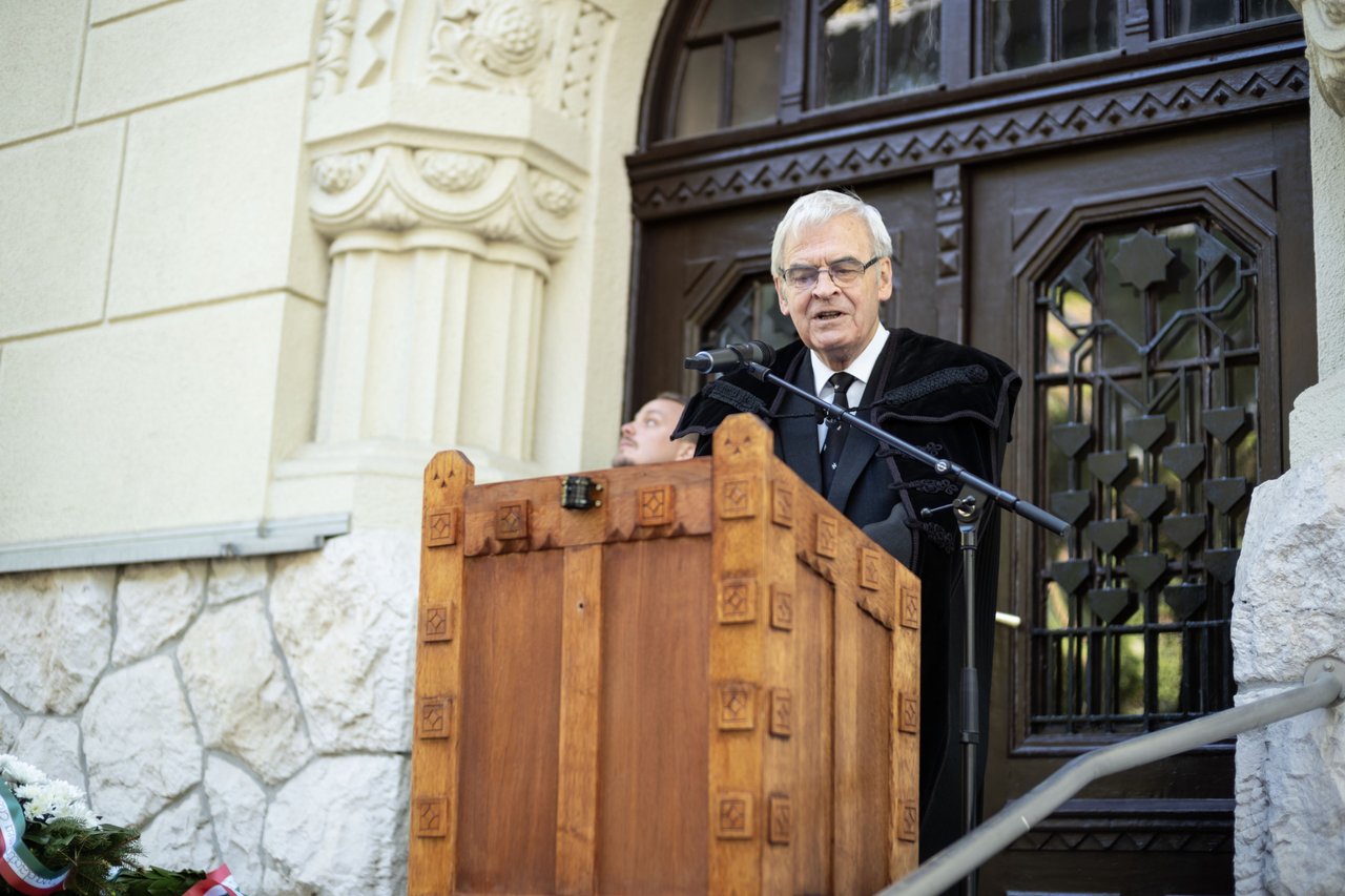 Hegedűs Loránt püpspök szobrának avatása 2025. április25 - Fotó: Todoroff Lázár