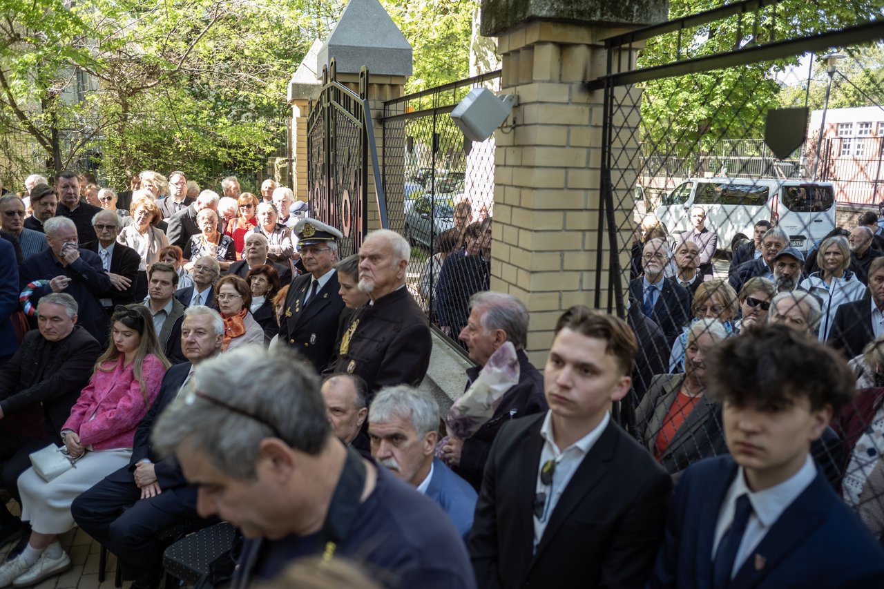 Hegedűs Loránt püpspök szobrának avatása 2025. április25 - Fotó: Todoroff Lázár