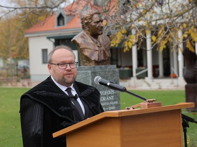 hegedűs loránt mellszobor vargosz