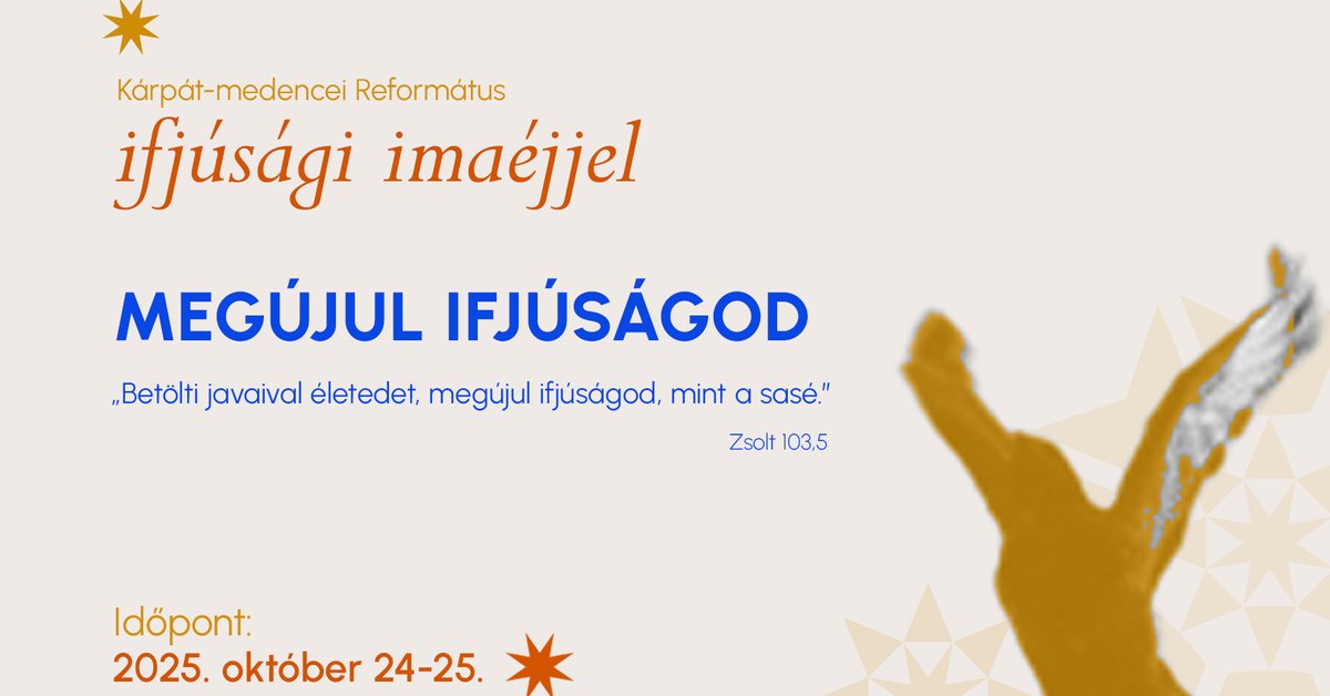 A megújulás lesz az idei ifjúsági imaéjjel központi témája