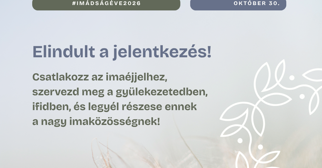 Kárpát-medencei ifjúsági imaéjjel