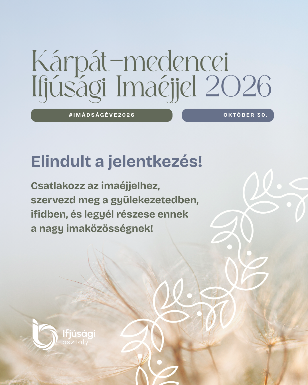 imaéjjel esemény poszt
