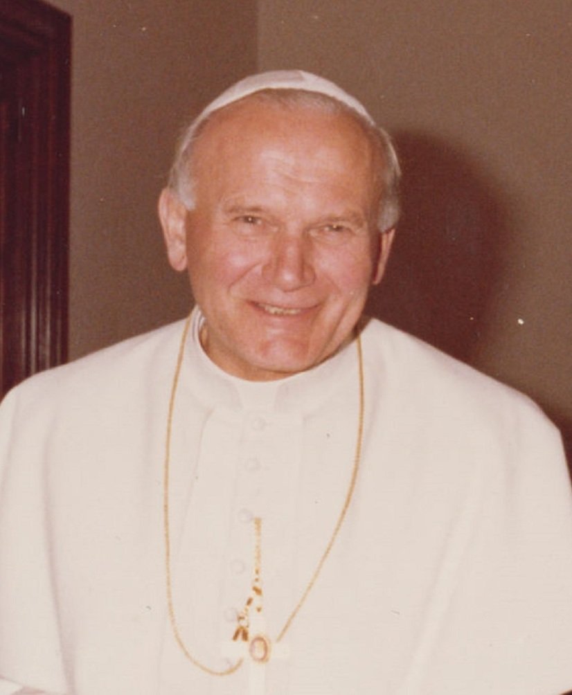 II. János Pál pápa. Fotó:Wikimedia