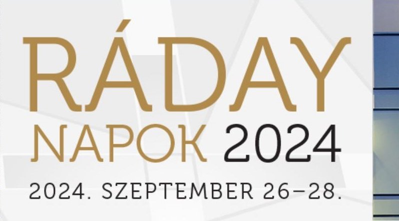 Ráday-napok 2024 kivágott logó