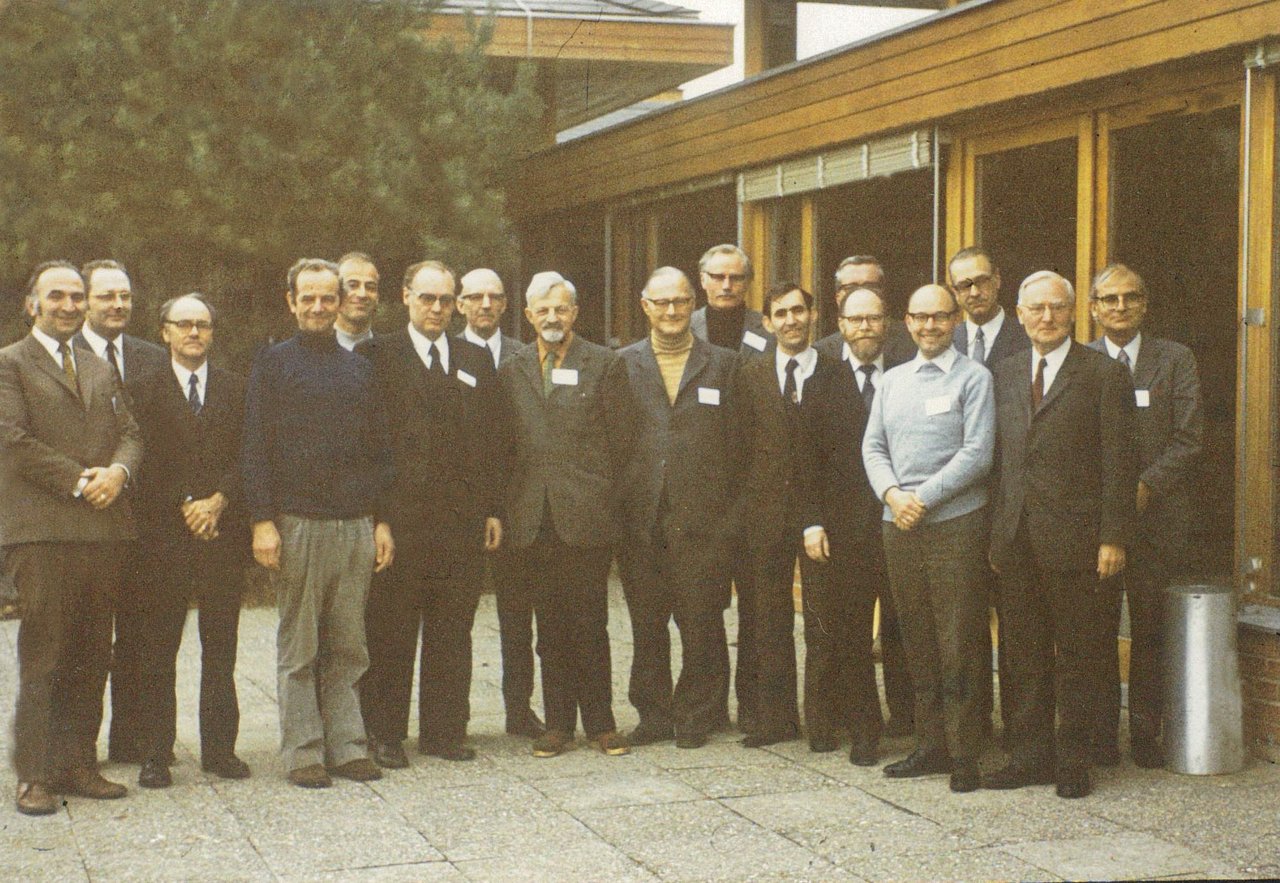 Az 1973-as leuenbergi tanácskozás zárófotója, már csak a delegáltak egy részével - Fotó: Facebook/Communion of Protestant Churches in Europe
