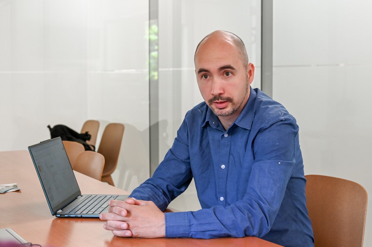 Lutár Balázs , 2025. nyár, MR Lakásalap - Fotó: Bazánth Ivola