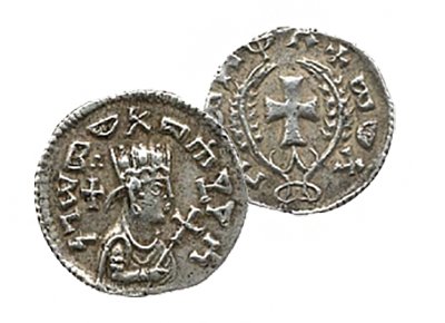 Akszúmita pénzérmék az 5. századból  -Forrás: Coinweek.com