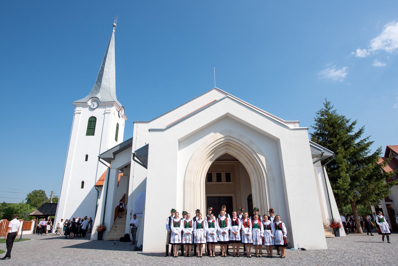 Mezőpanit templomszentelés 2021 július - Fotó: Kiss Gábor