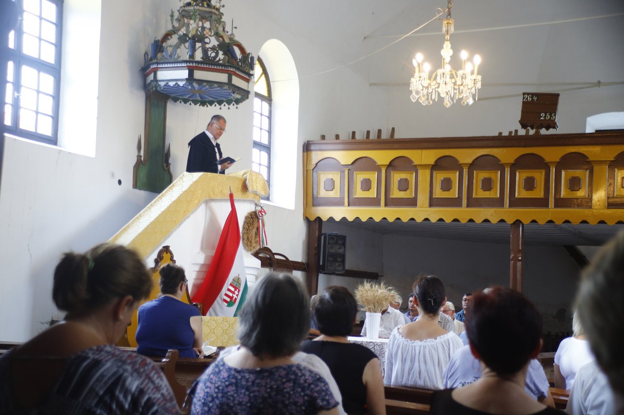 Ujlaky Tibor szedresi lelkész - Medinai gyülekezet - 2021.július - Fotó: Kalocsai Richárd