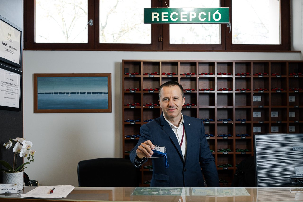 Vass Pál, Balatonszárszó, 2025 november - Fotó: Magyaródi Milán