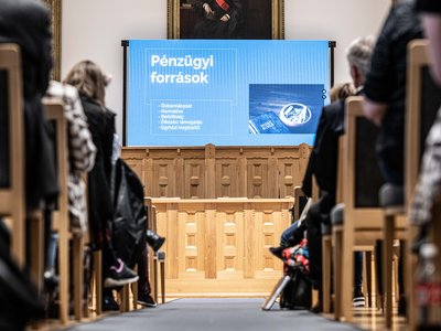 Pénz és egyház blokkszeminárium, 2025 május, KRE Ráday Ház - Fotó: Magyaródi Milán