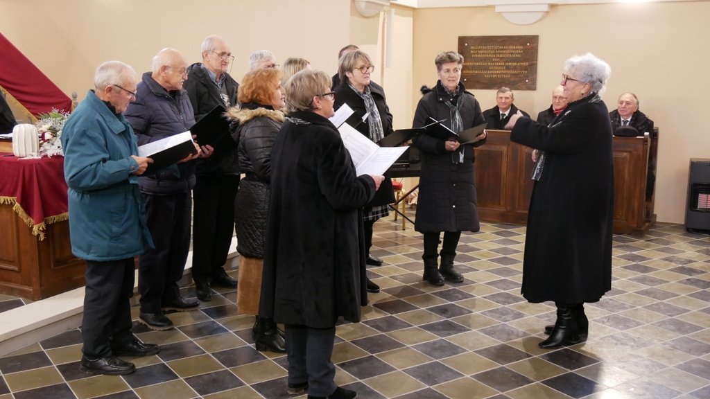 Felújított nagypiszanicai református templom hálaadó istentisztelet - 2025. december 13. - Fotó: refdunantul.hu
