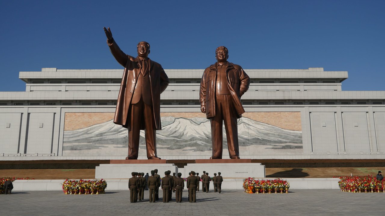 Észak-koreai emlékmű Fotó: Pxfuel