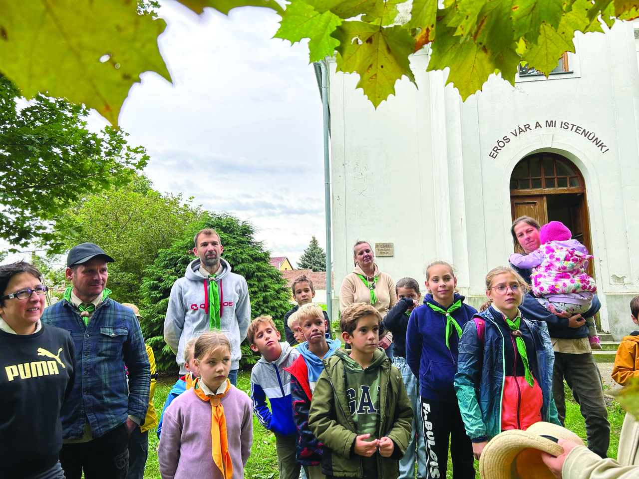 Cserkészek kerékpáros gályarabtúrája, Fotó: Bóna Zoltán