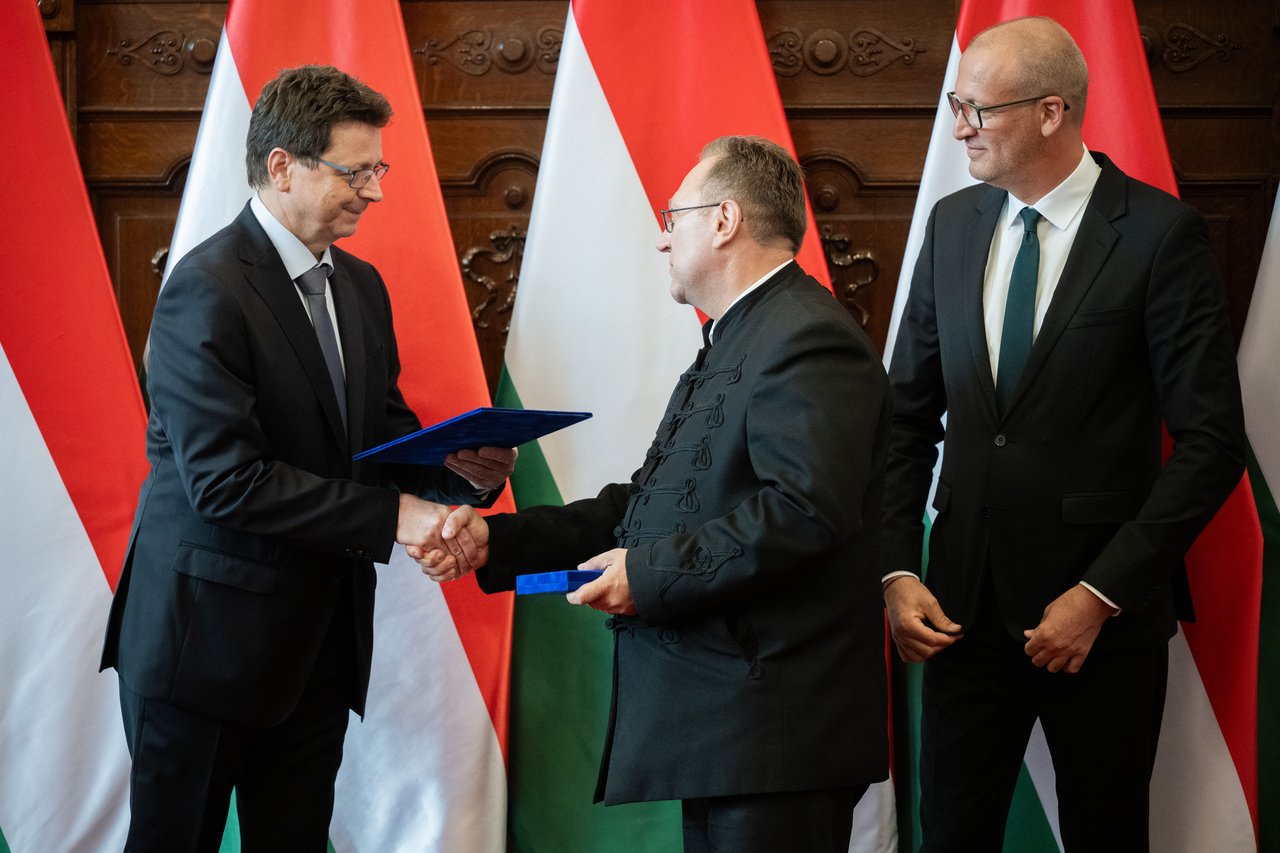sipos jozsef dijatado_ foto: TKKM