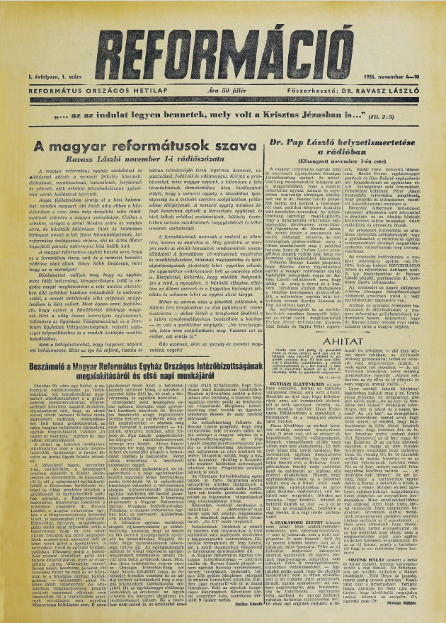 reformáció első évfolyam_fotó:reflap archívum