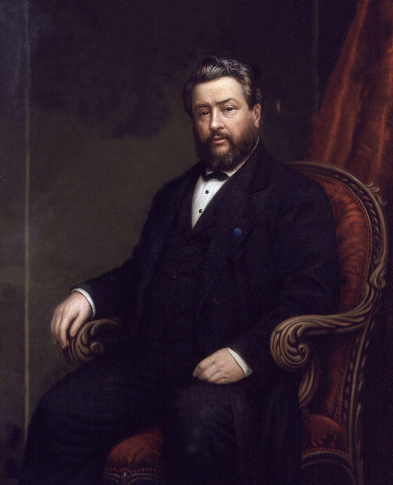 Charles_Haddon_Spurgeon_by_Alexander_Melville_Spurgeon portréja, Alexander Melville (1885)