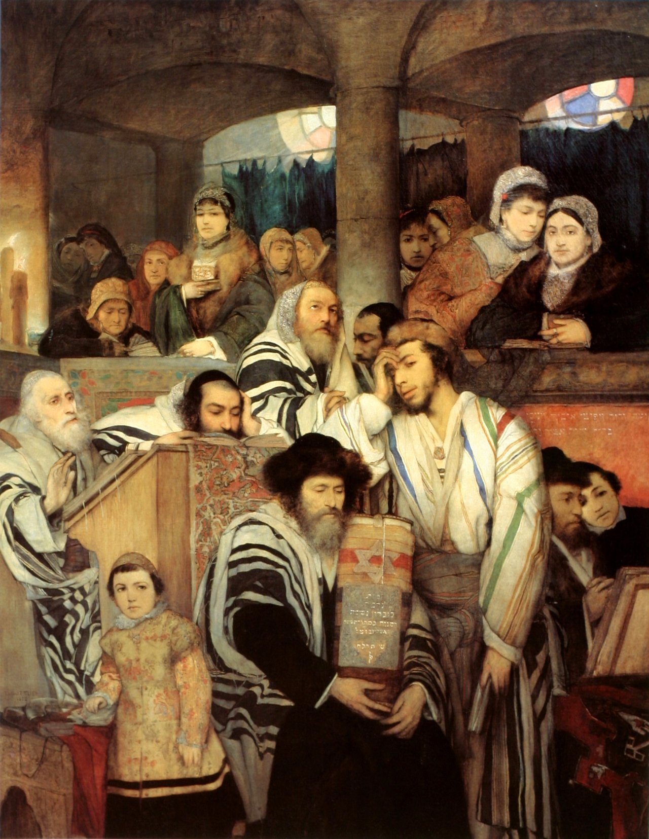 maurycy_gottlieb_-_jews_praying_in_the_synagogue_on_yom_kippur (1)