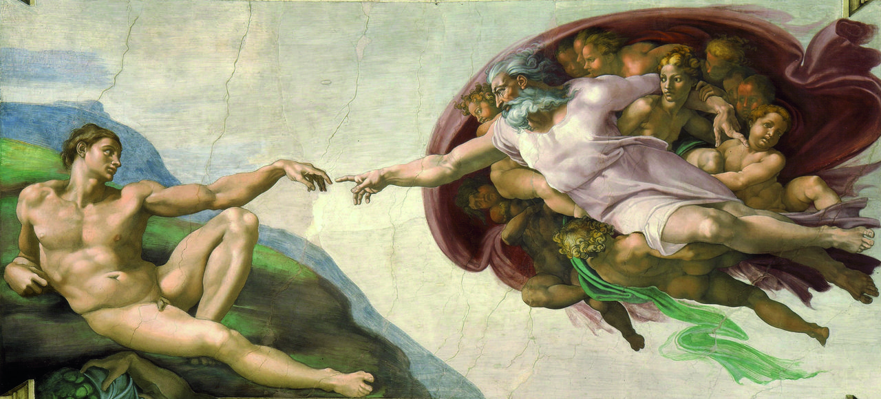 Michelangelo: Ádám teremtése