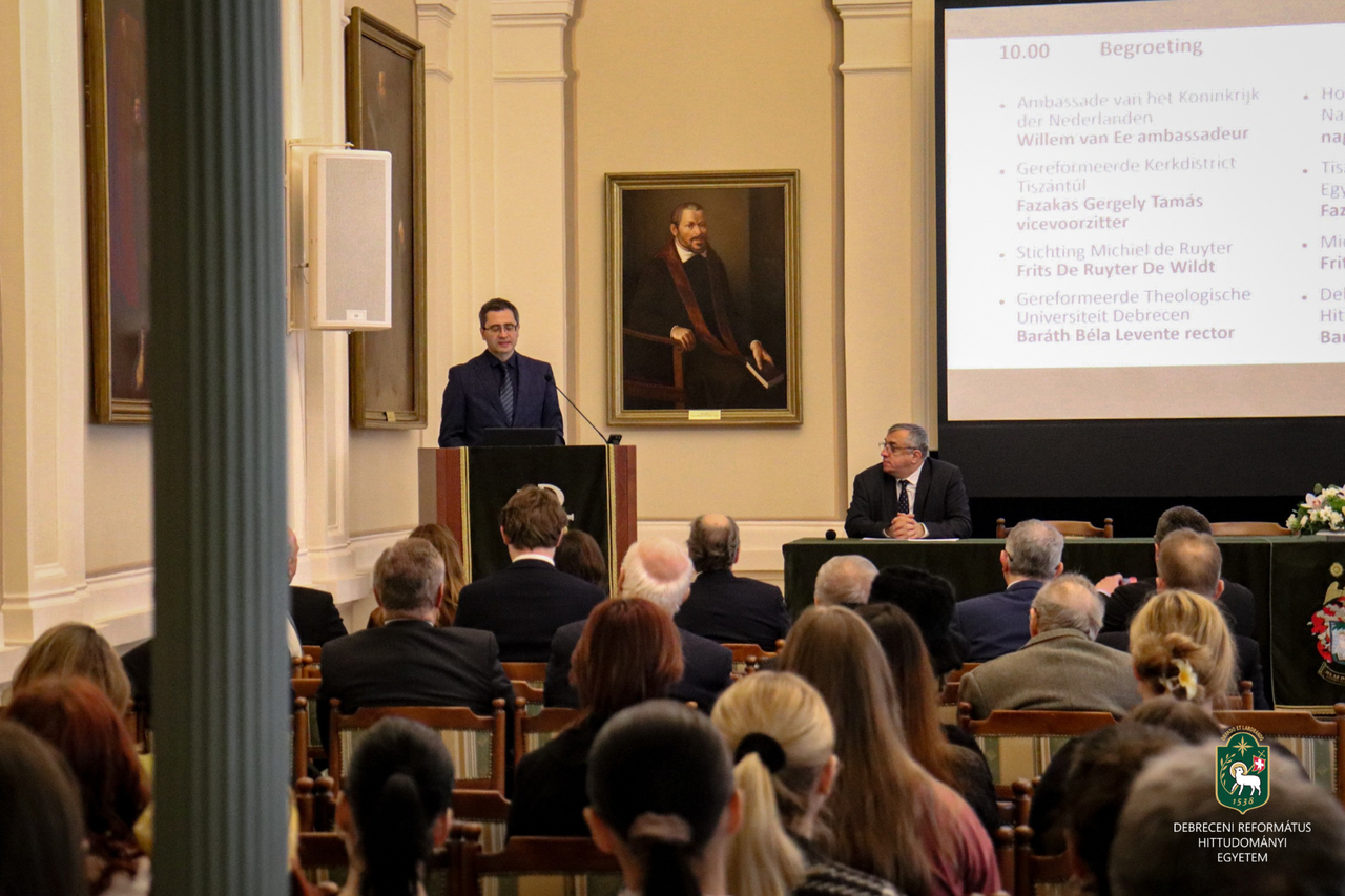 Protestáns Egyház és Kapcsolattörténeti Konferencia Fotó: DRHE