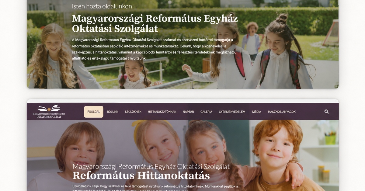 Új honlapok segítik a református oktatás és hittanoktatás szereplőit