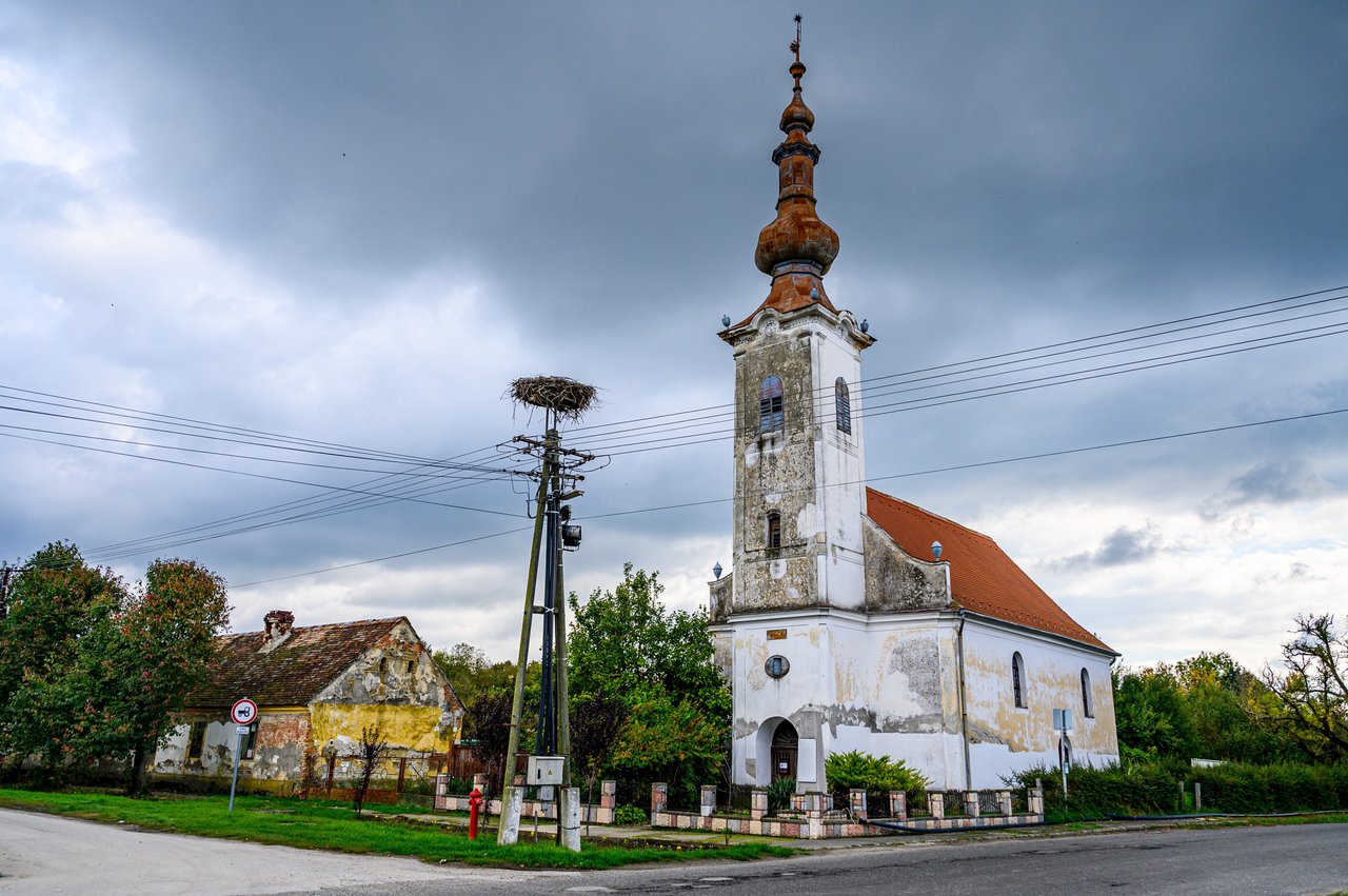 drávaiványi református templom