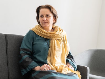 Mikola Borbála, a Missziói Szolgálat missziói igazgatója, pakisztáni útja után, 2026. március - Fotó: Sebestyén László