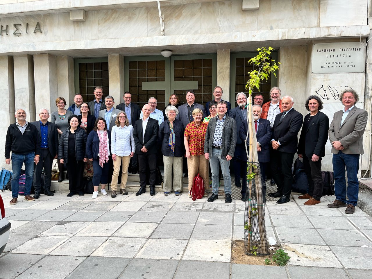 A Református Egyházak Világközösségének Európai Területi Tanácsa ülése május 4-5-én Szalonikiben Fotó: soterios boukis