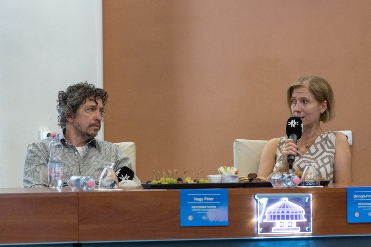 Nagy Péter, Dringó-Horváth Ida. Reformátusok Szárszói Konferenciája. 2026. 3 nap (szombat) - Fotó: Kiss László