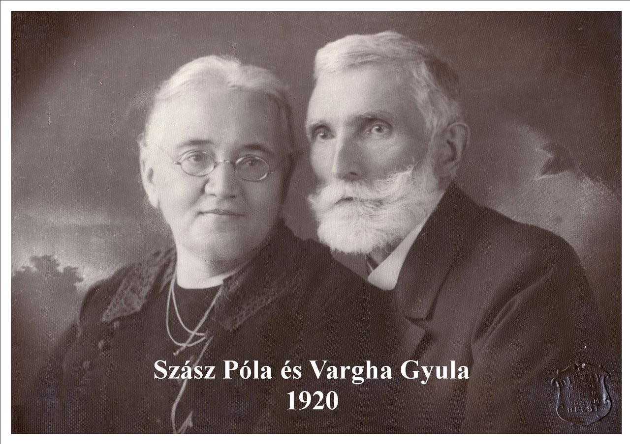 szász póla és vargha gyula 1920-ban Fotó: Vargha család archívuma