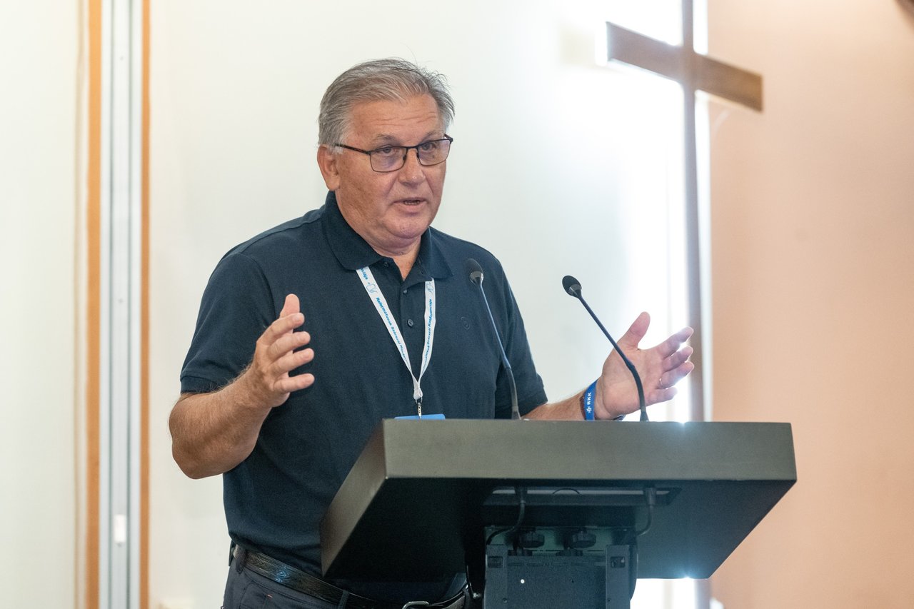 Unger Károly. Reformátusok Szárszói Konferenciája 2025 Szombat - Fotó: Kiss László